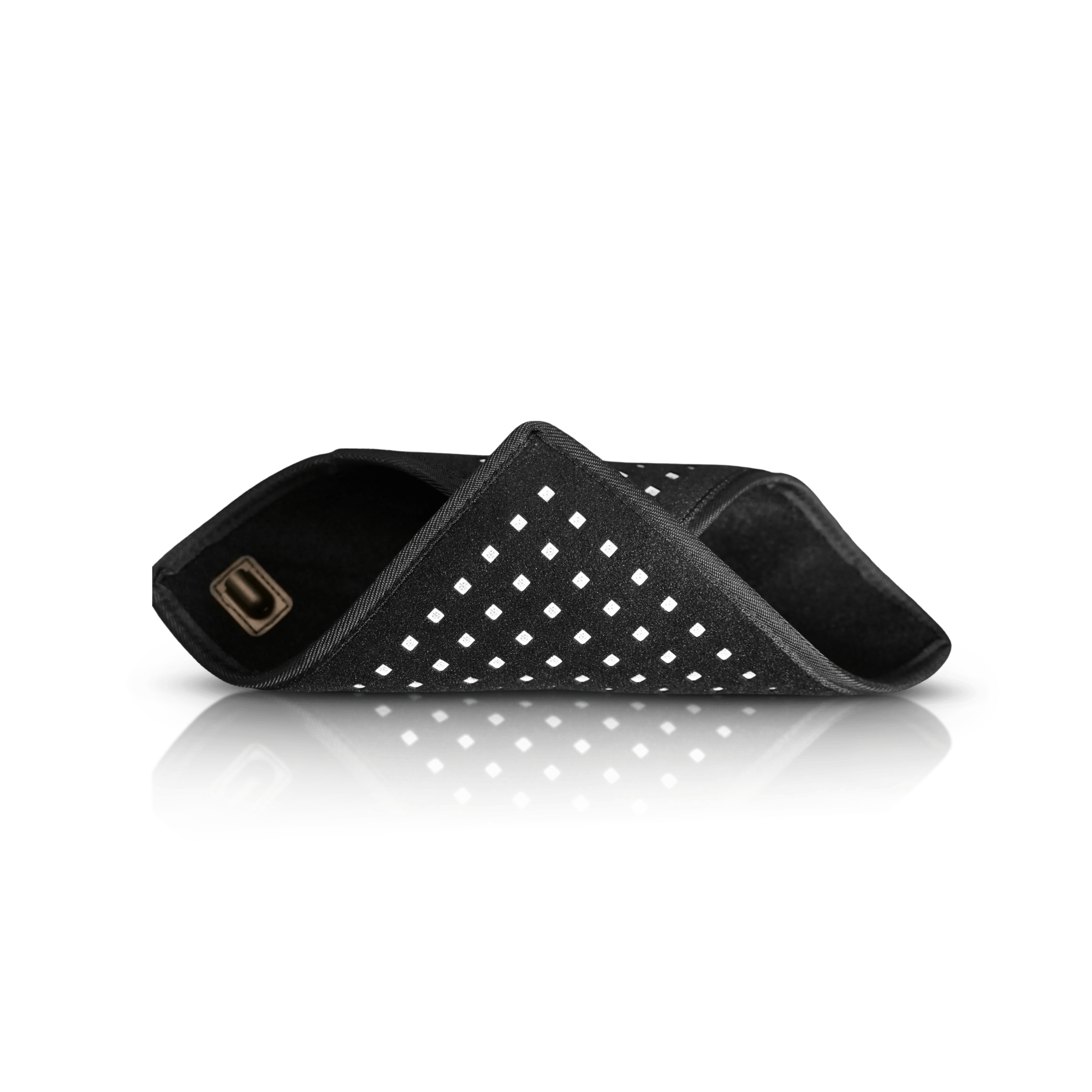 Flexible Lumara LED therapy pad on a white background
